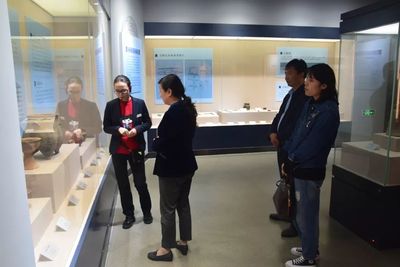 省發(fā)改委領導蒞臨武山縣博物館調研數字創(chuàng)意產品展覽展示服務